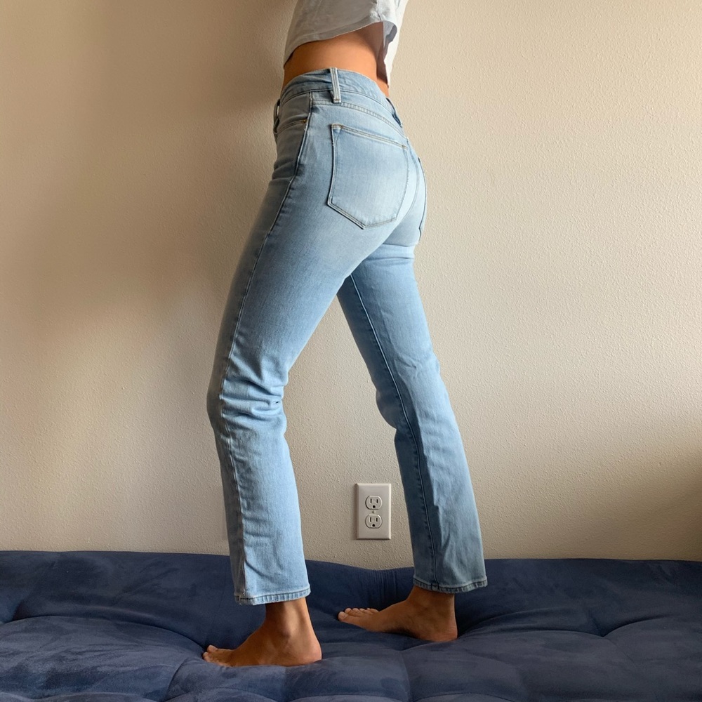FRAME London Le High Straight Jeans